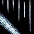 Queens Of Christmas 7 in. Icicle Retrofit Lamp with LED Lights, 5PK C7-ICEDROP7-PW-5
